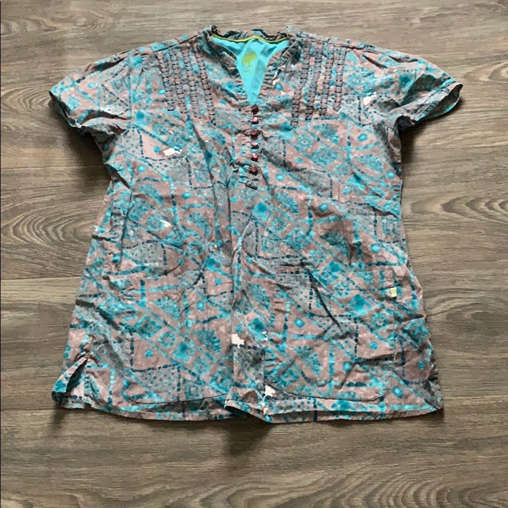 Cute scrub top